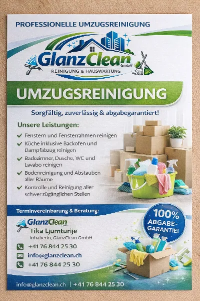 GlanzClean Portfolio